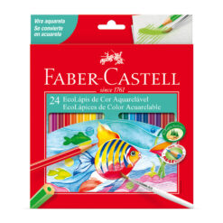 Lápices De Colores Faber Castell Acuarelables x24