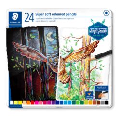 Lápices De Colores Staedtler SuperSoft Lata x24