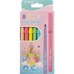 Marcadores De Colores Keyroad Pastel x8