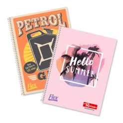 Cuaderno Papiros 96 Hojas Rayado Con Espiral