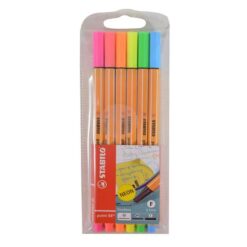 Marcador Stabilo 88 x6 Pasteles