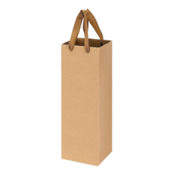 Bolsa de Regalo Botella 15x40cm Kraft