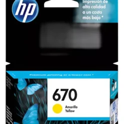 Cartucho Hp 670 Amarillo