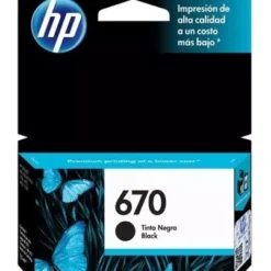 Cartucho HP 670 Negro