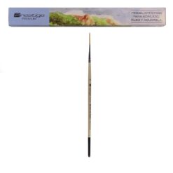 Pincel Prestige Premium Sintetico Cabo Corto  N°10