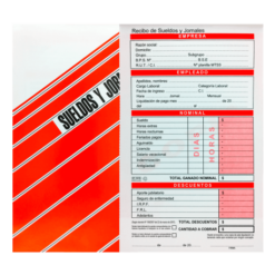 Recibos De Sueldos Y Jornales 1015