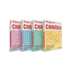 RESMA HOJAS A4 CHAMEX COLOR X 500