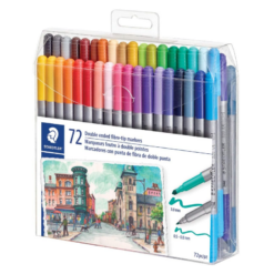 Marcadores Doble Punta Finos Staedtler x72