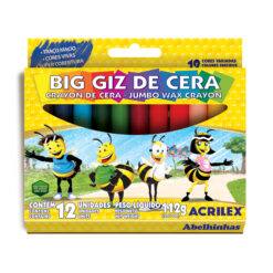 Crayon De Cera Acrilex x12 112grs