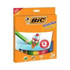 Lapices De Colores Bic Evolutions x24