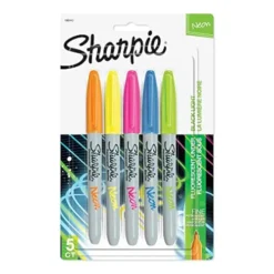 Marcadores Fluorescentes Sharpie Neon x5